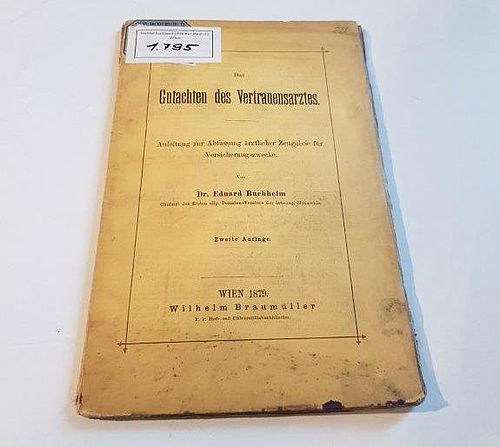 Altes medizinisches Gutachten